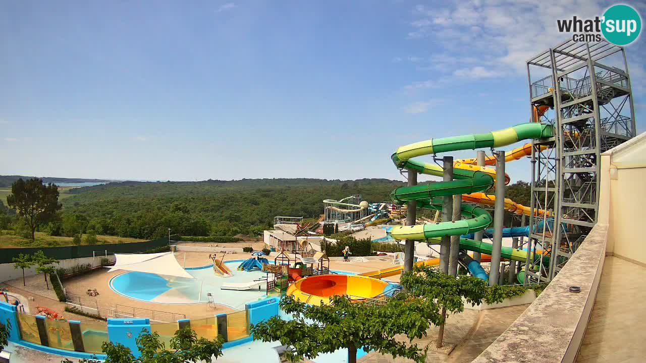 Aquapark – Istralandia webcam Istria – Croatia