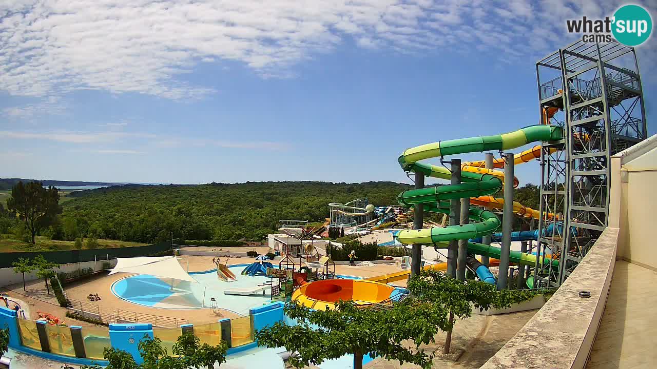 Aquapark – Istralandia webcam Istria – Croatia
