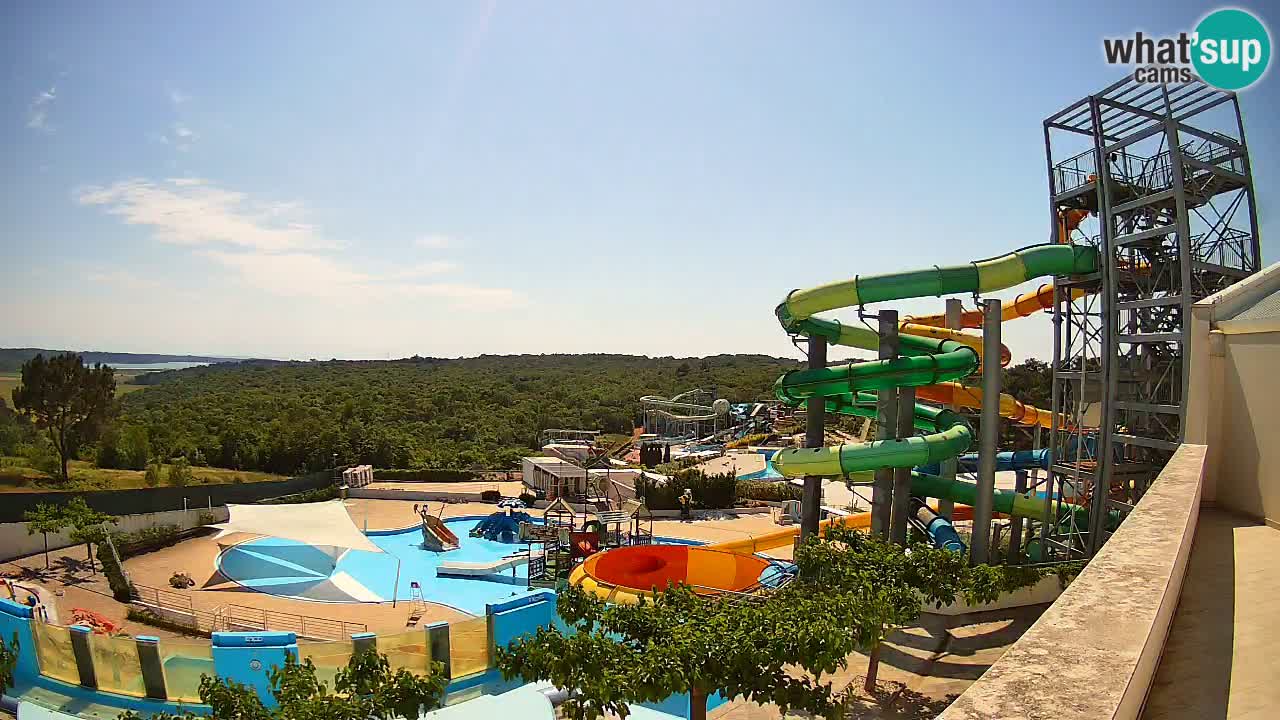 Aquapark – Istralandia webcam Istria – Croatia