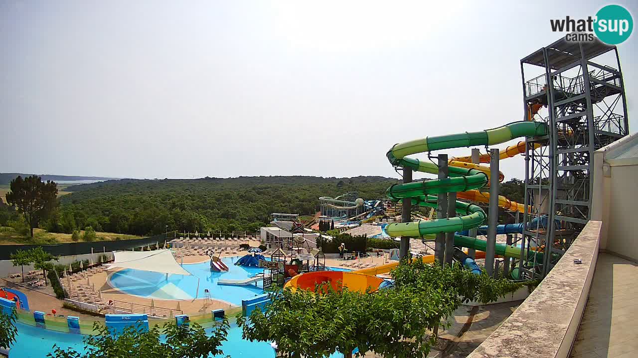 Aquapark – Istralandia webcam Istria – Croatia
