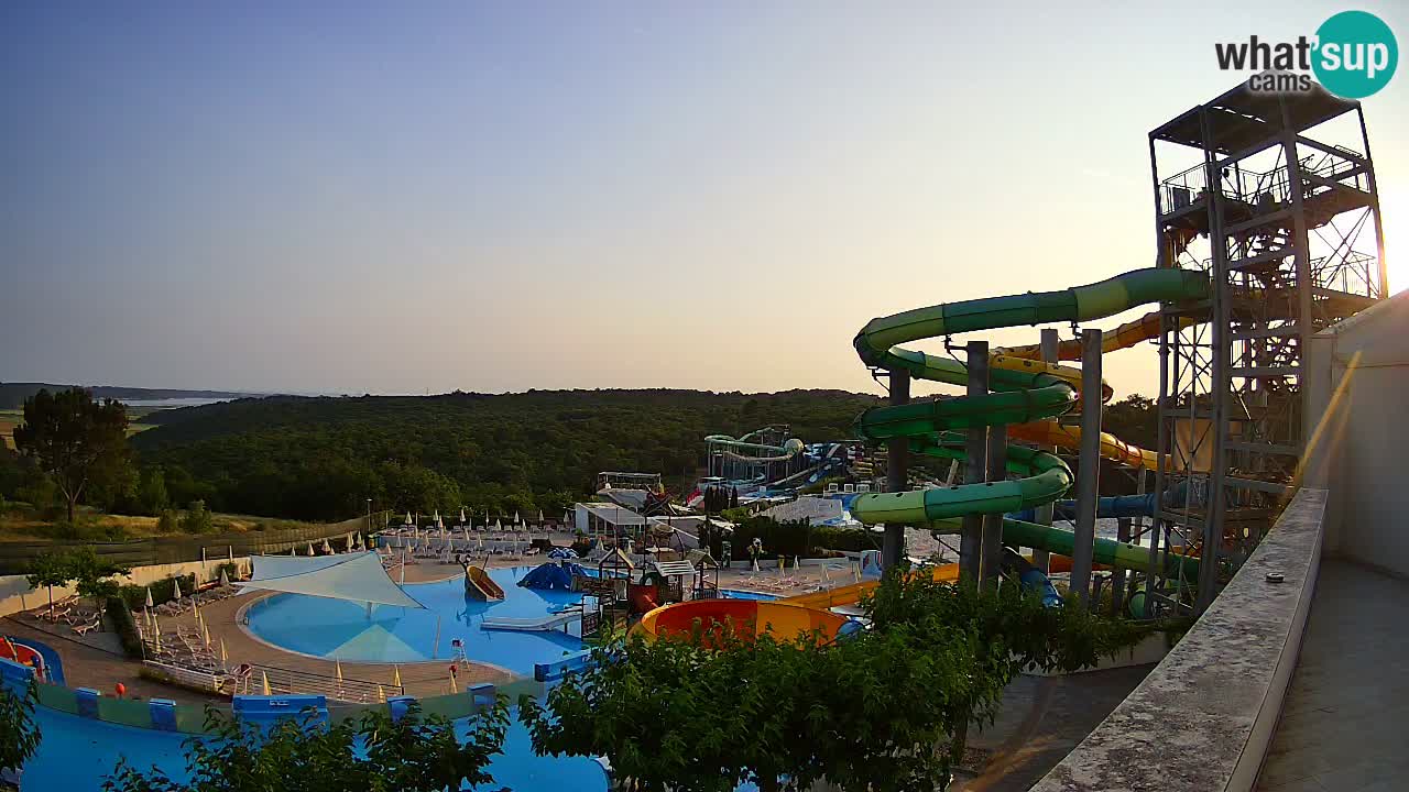 Aquapark – Istralandia webcam Istria – Croatia