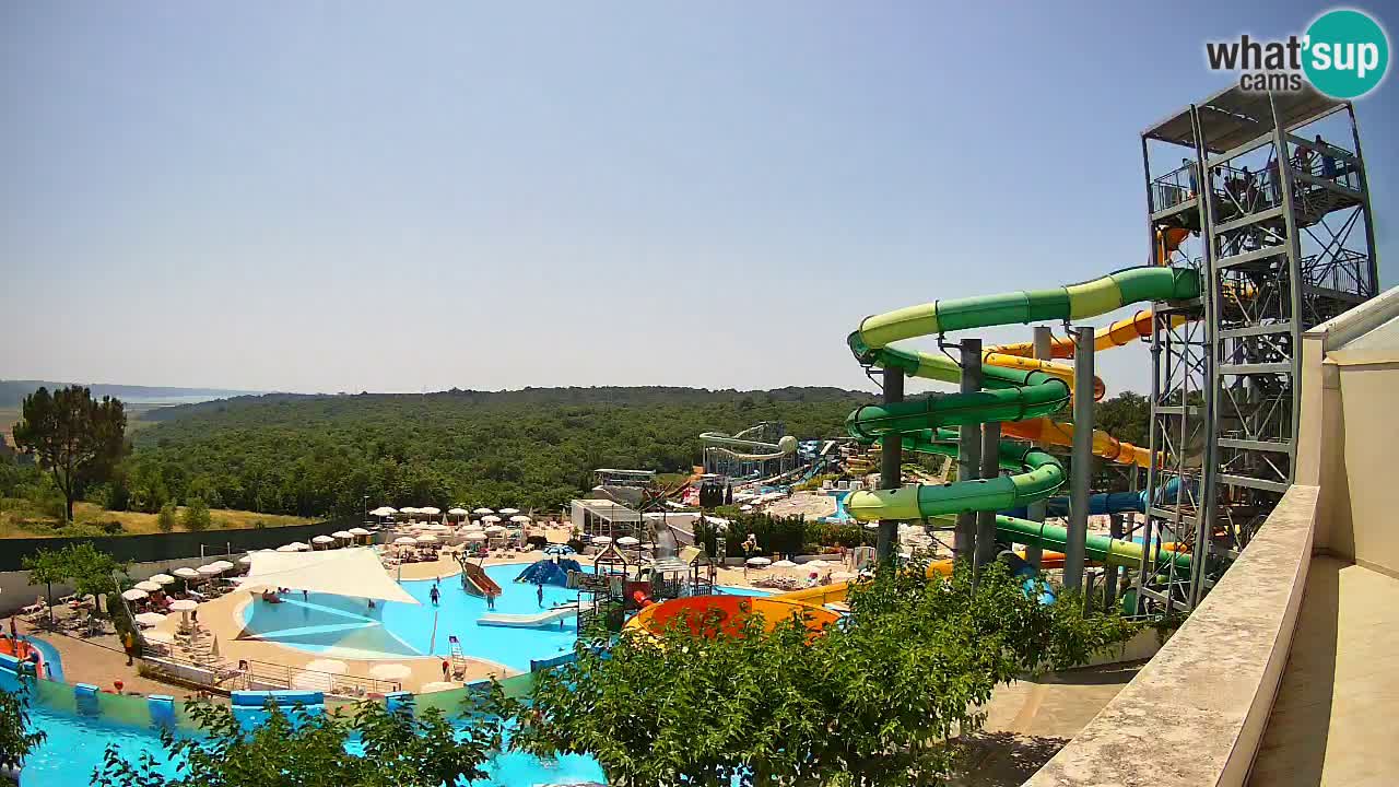 Aquapark – Istralandia webcam Istria – Croatia
