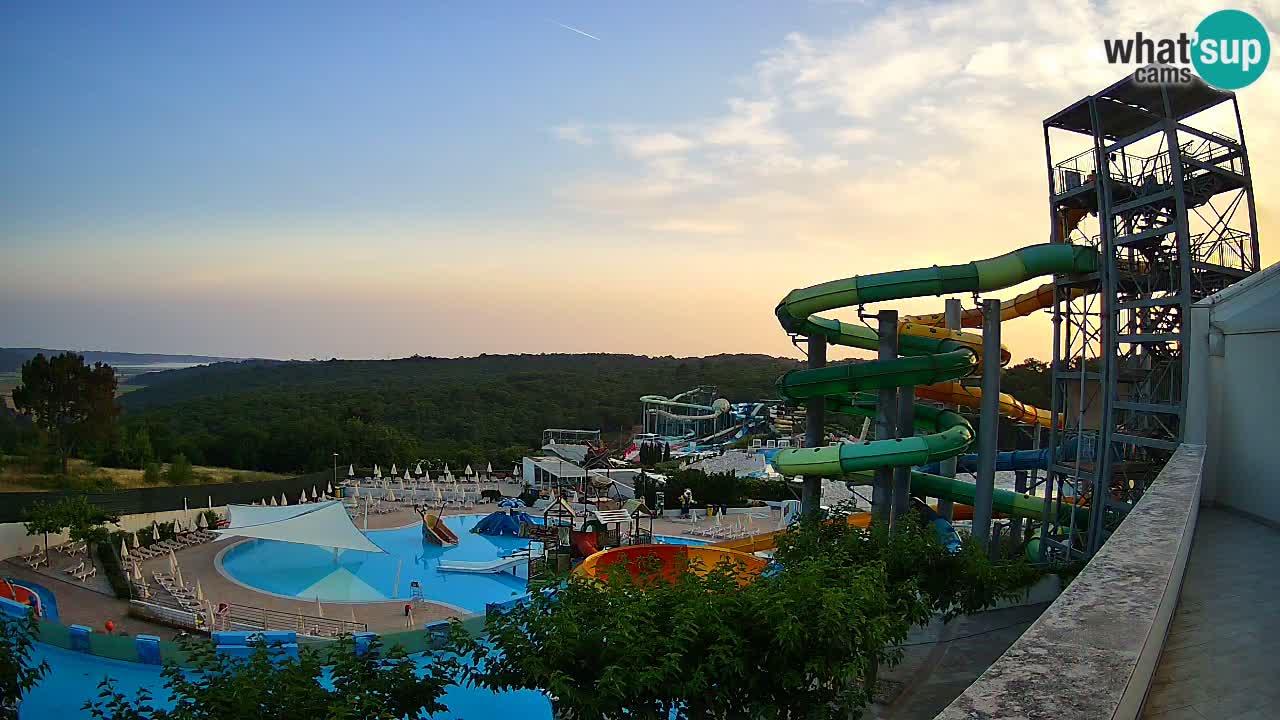 Aquapark – Istralandia webcam Istria – Croatia