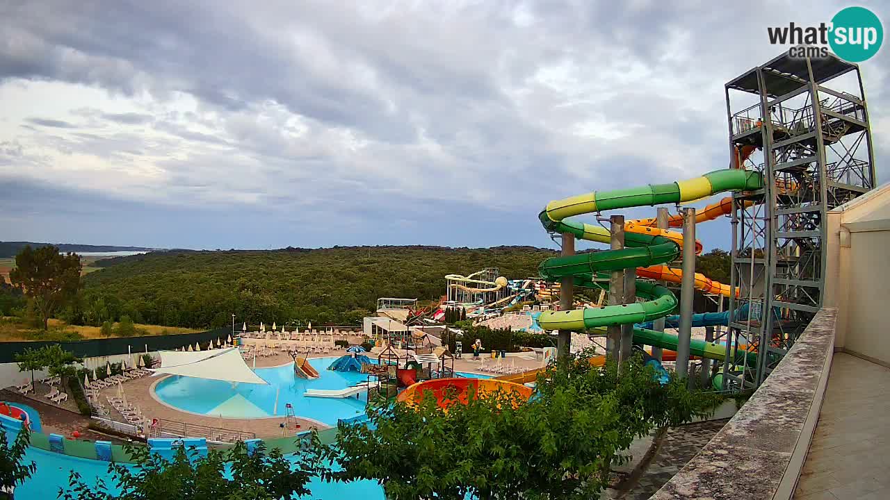 Aquapark – Istralandia webcam Istria – Croatia