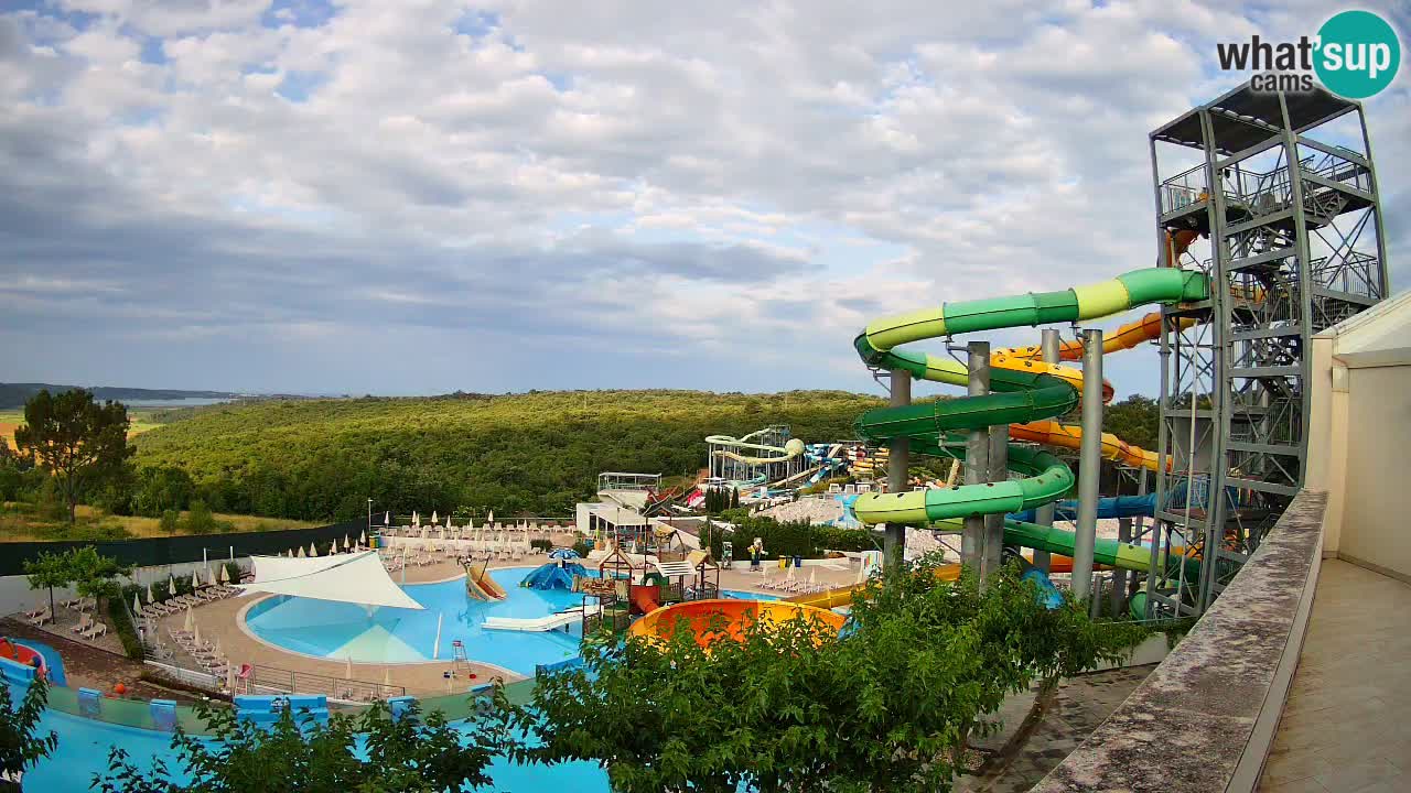 Aquapark – Istralandia webcam Istria – Croatia