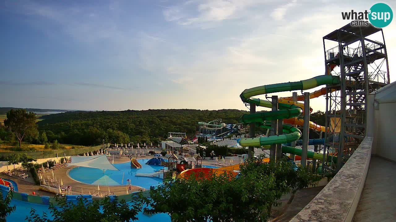 Aquapark – Istralandia webcam Istria – Croatia