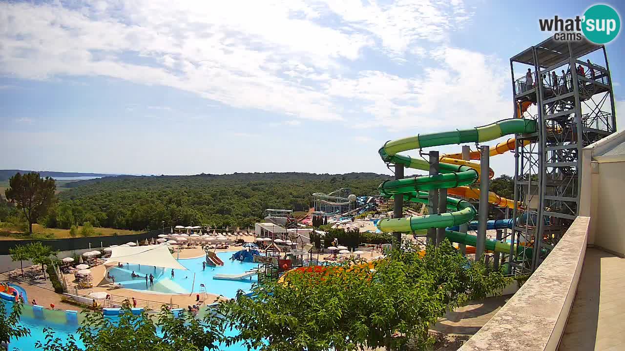 Aquapark – Istralandia webcam Istria – Croatia