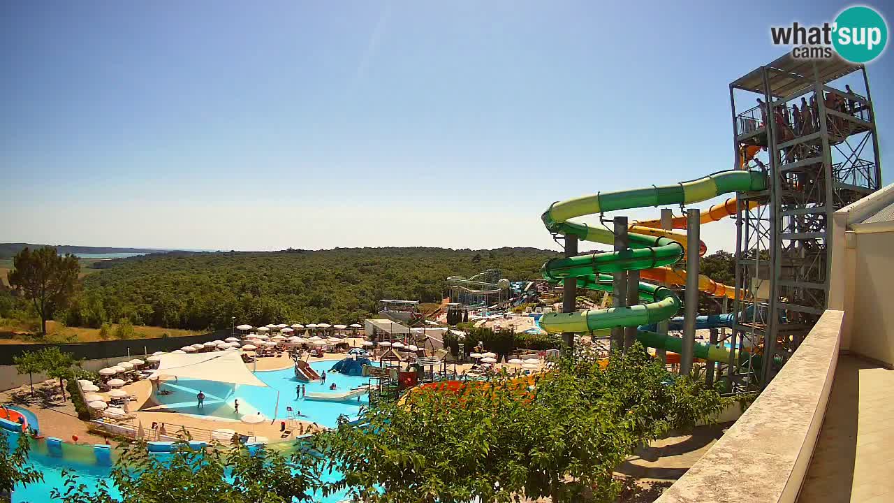 Aquapark – Istralandia webcam Istria – Croatia