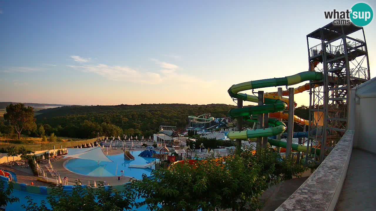 Aquapark – Istralandia webcam Istria – Croatia