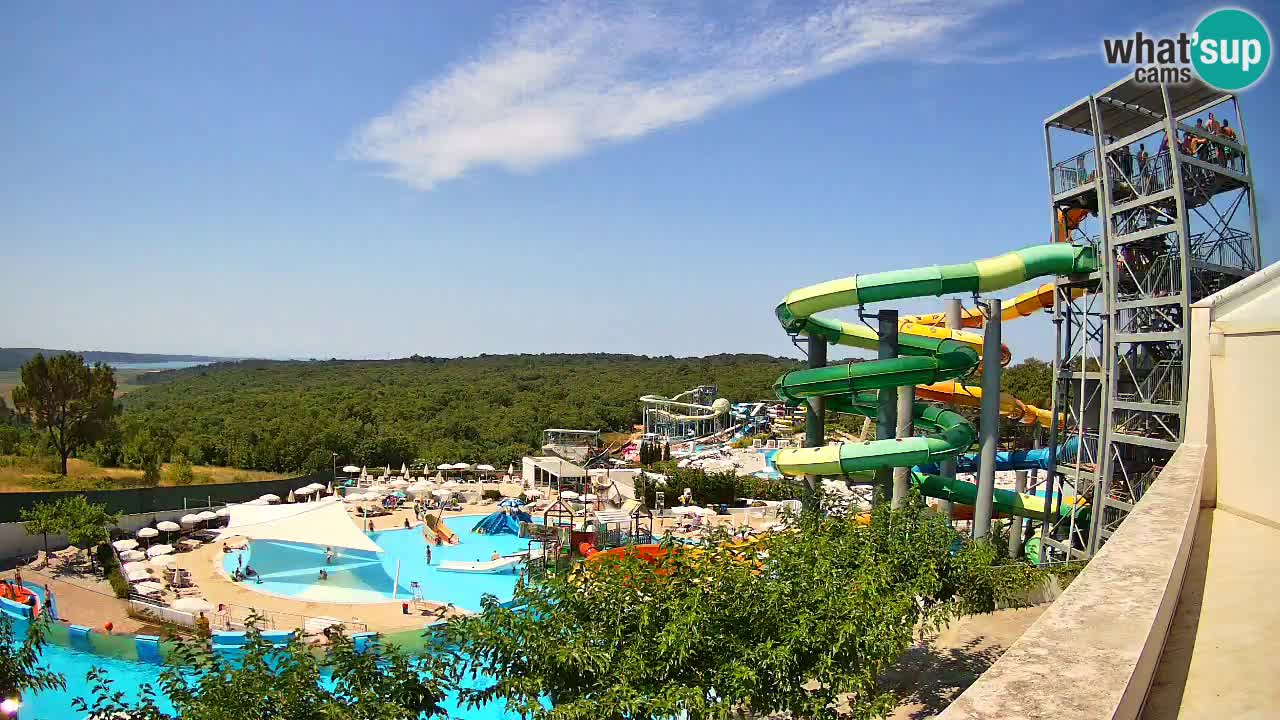 Aquapark – Istralandia webcam Istria – Croatia