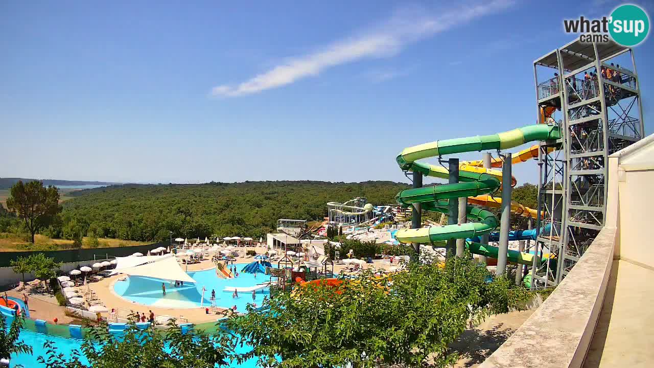 Aquapark – Istralandia webcam Istria – Croatia