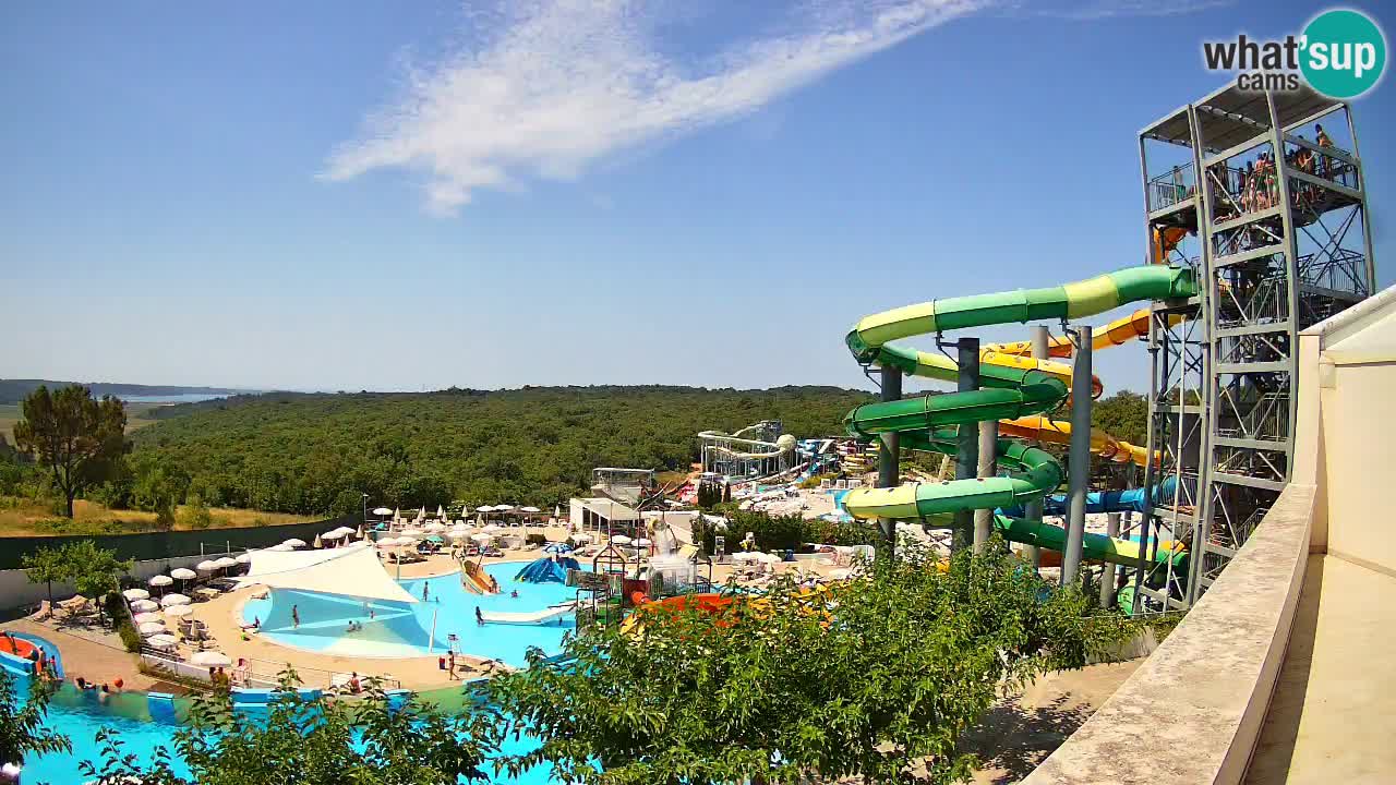 Aquapark – Istralandia webcam Istria – Croatia
