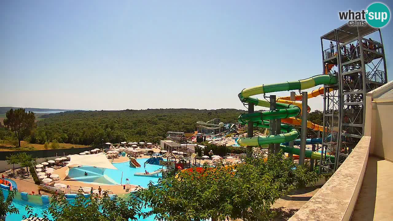 Aquapark – Istralandia webcam Istria – Croatia