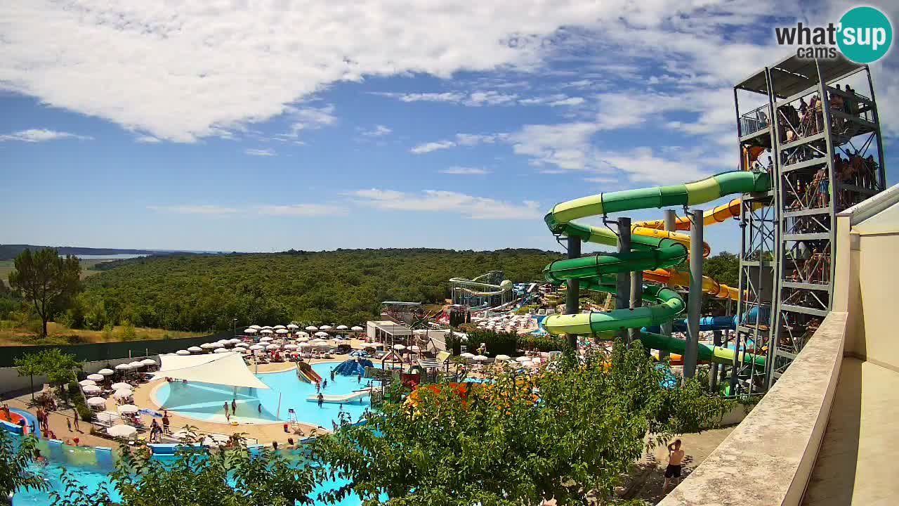 Aquapark – Istralandia webcam Istria – Croatia