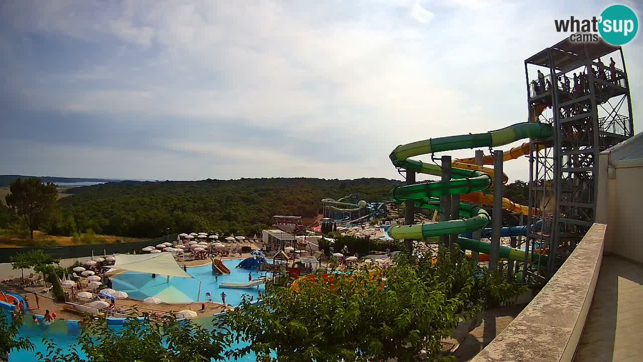 Aquapark – Istralandia webcam Istria – Croatia