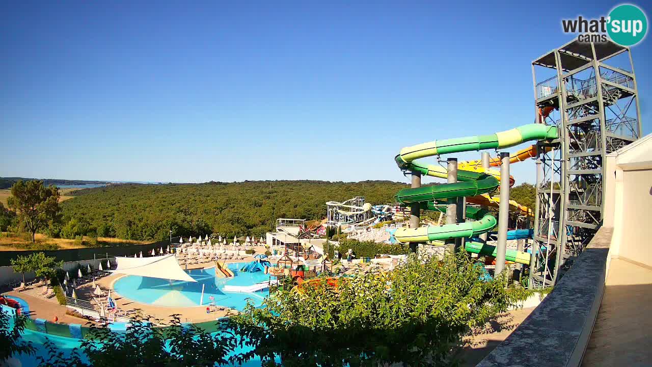 Aquapark – Istralandia webcam Istria – Croatia