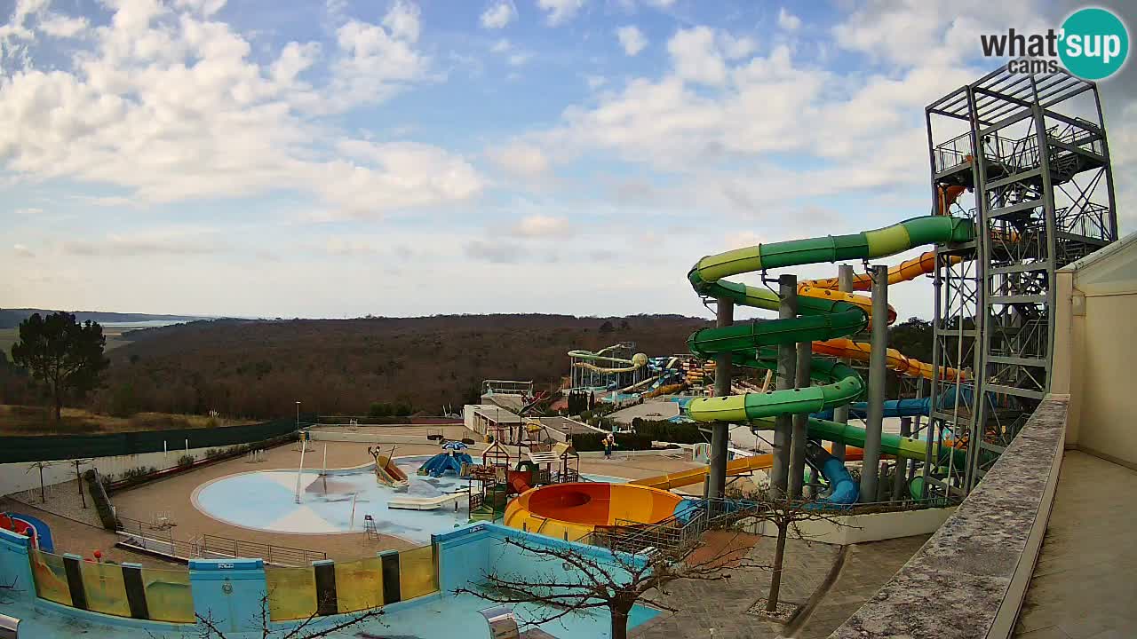 Aquapark – Istralandia webcam Istria – Croatia