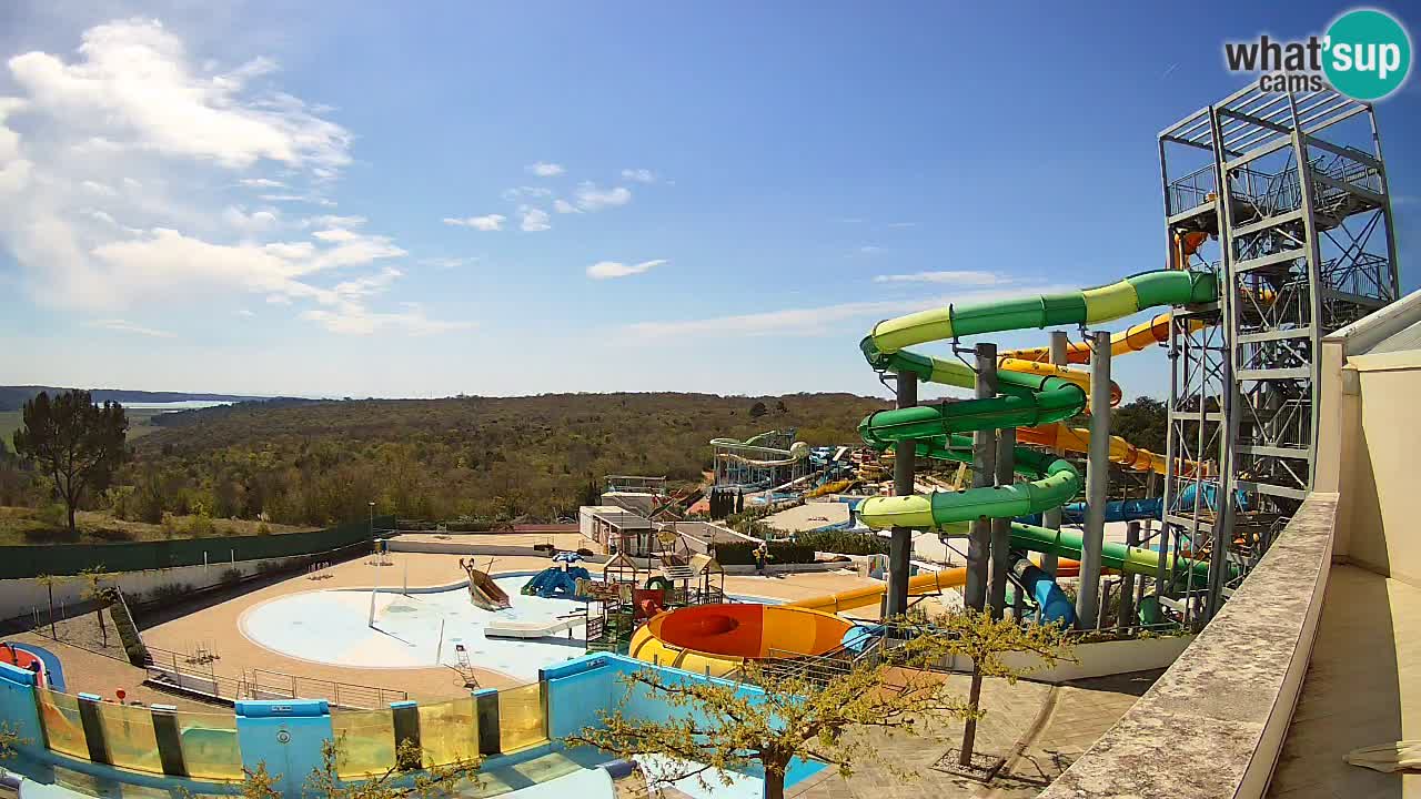 Aquapark – Istralandia webcam Istria – Croatia