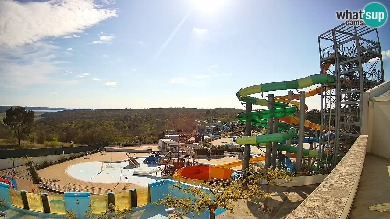 Aquapark – Istralandia webcam Istria – Croatia