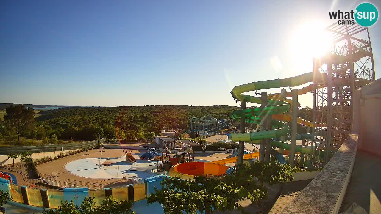 Aquapark – Istralandia webcam Istria – Croatia