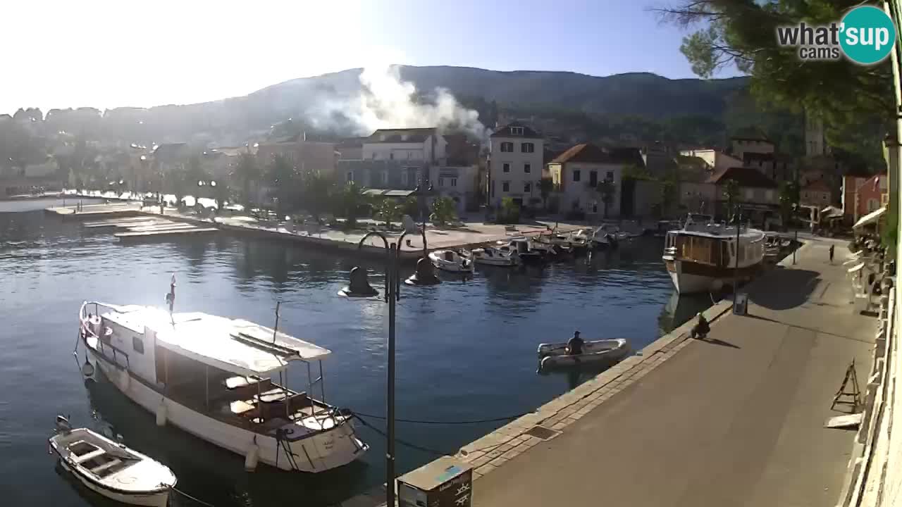 Jelsa Live Webcam Hvar – Pjaca – Dalmatia