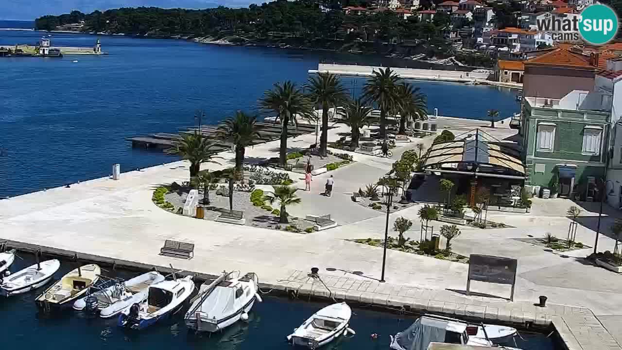 Webcam Jelsa Live motorisée – île de Hvar – Dalmatie – Croatie