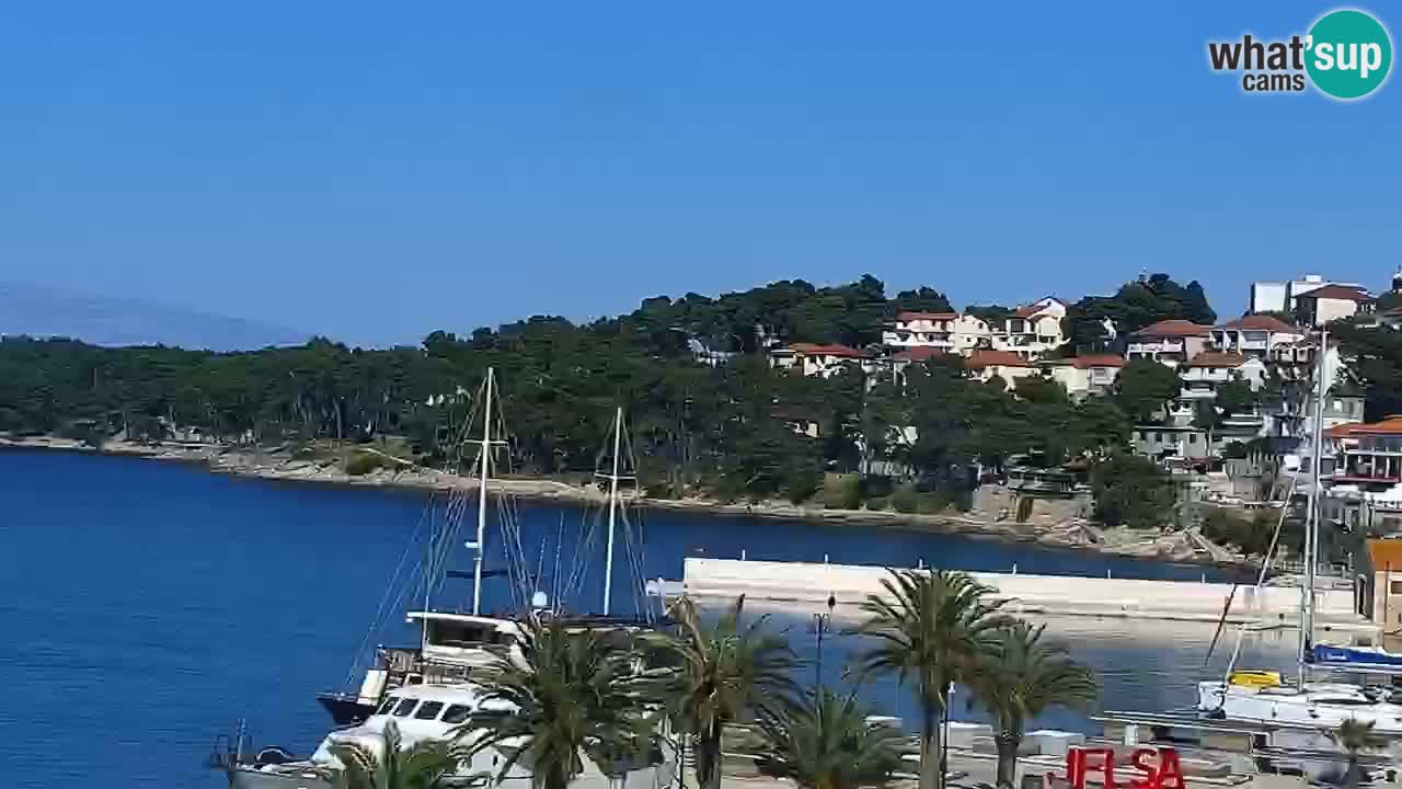 Jelsa motorizirana web kamera – otok Hvar – Dalmacija