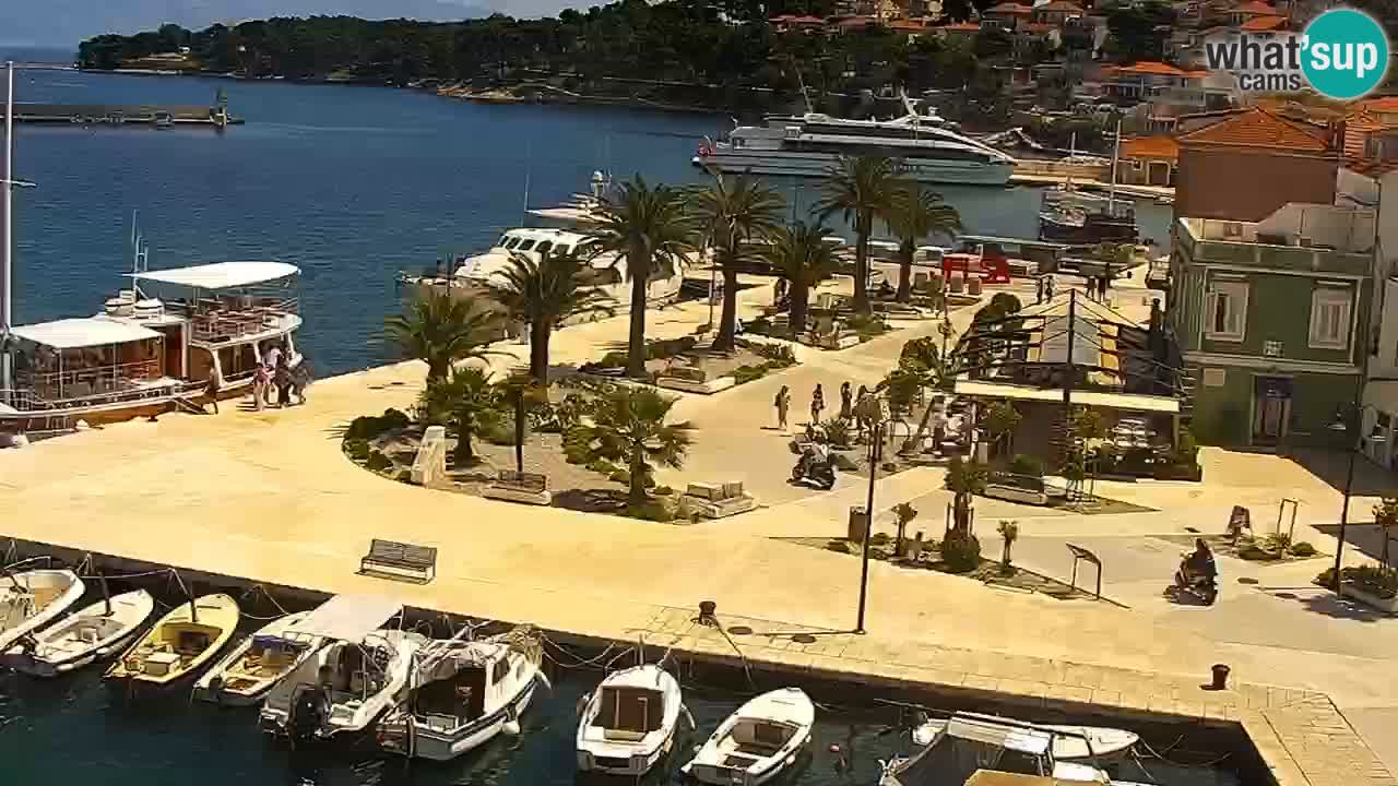 Jelsa vrtljiva spletna kamera otok Hvar – Dalmacija – Hrvaška