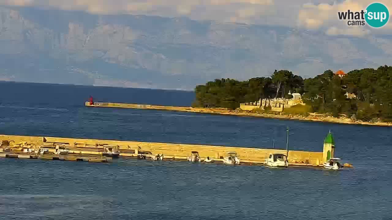 Webcam Jelsa Live motorisée – île de Hvar – Dalmatie – Croatie