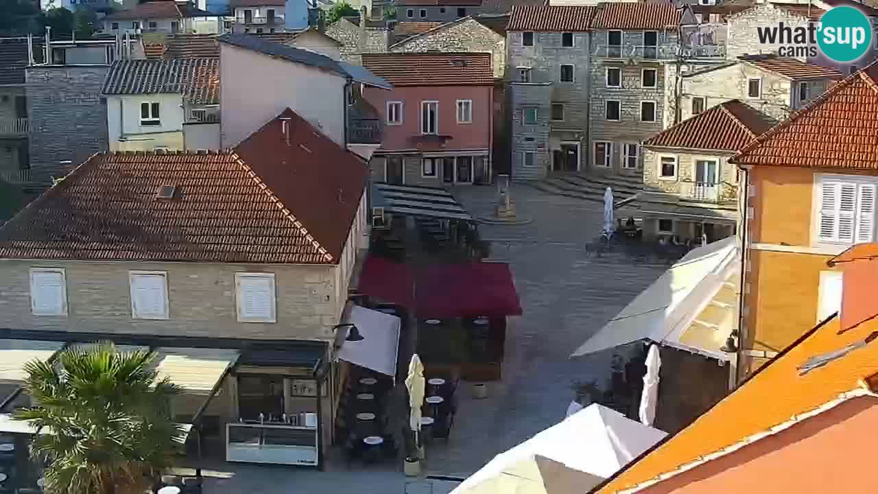 Jelsa web kamera Hvar otok