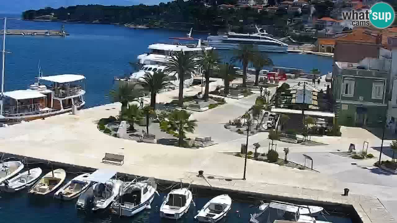 Jelsa camera en vivo Hvar isla