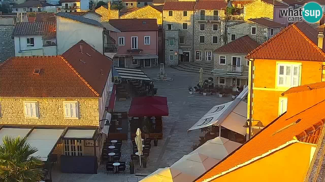 Jelsa camera en vivo Hvar isla
