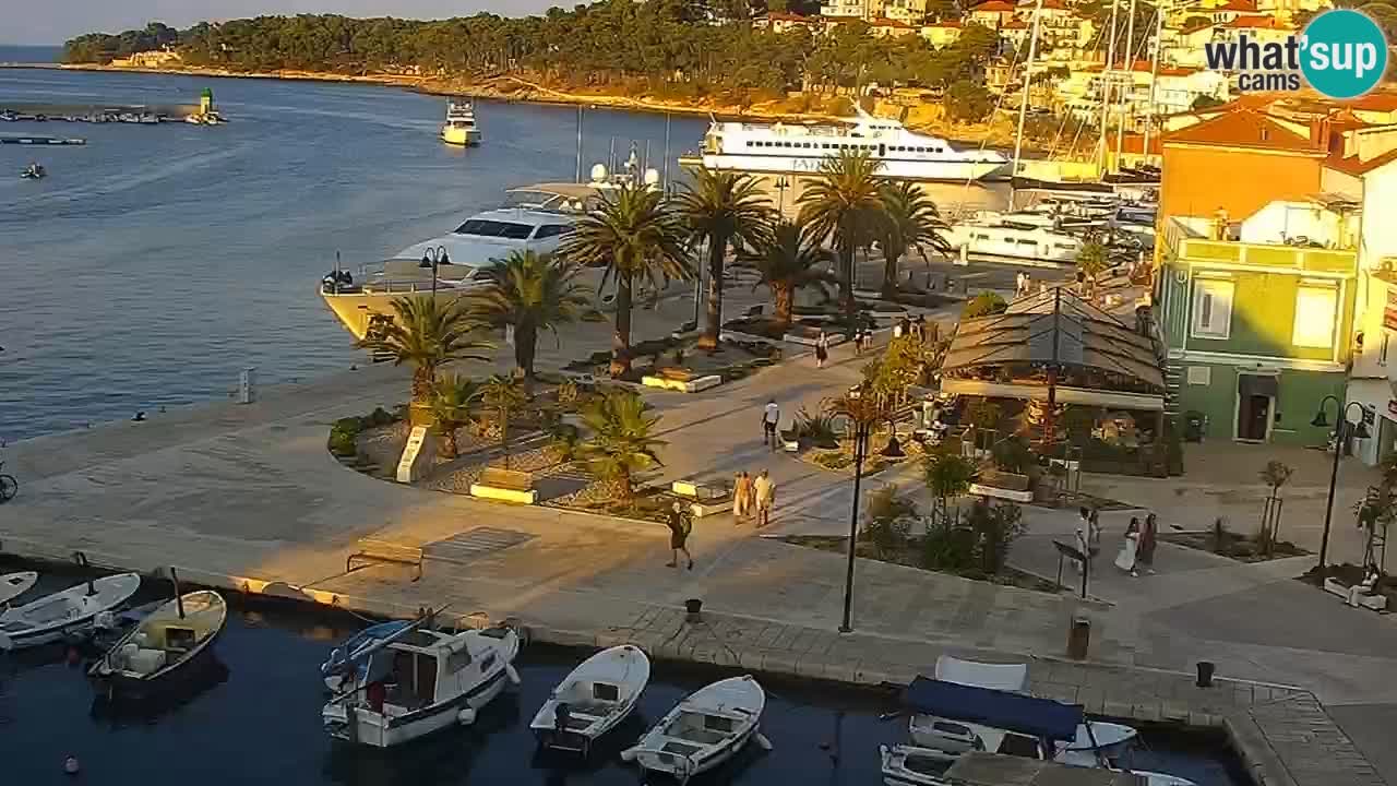 Jelsa vrtljiva spletna kamera otok Hvar – Dalmacija – Hrvaška