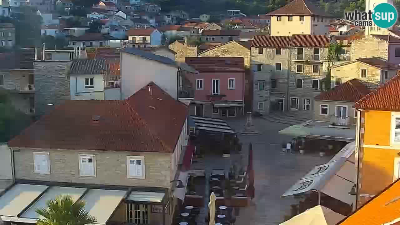 Jelsa vrtljiva spletna kamera otok Hvar – Dalmacija – Hrvaška