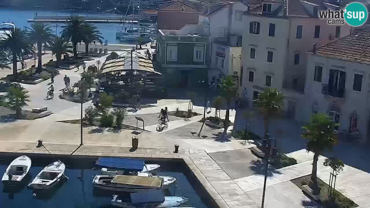 Jelsa vrtljiva spletna kamera otok Hvar – Dalmacija – Hrvaška