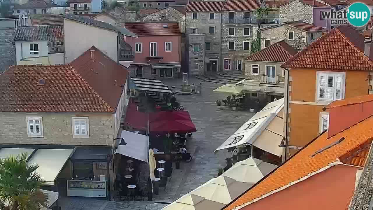 Jelsa web kamera Hvar otok