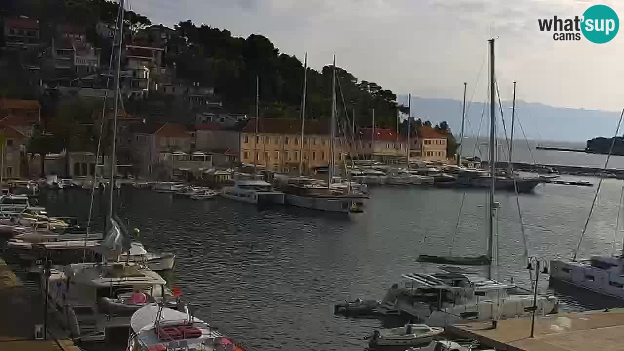 Jelsa vrtljiva spletna kamera otok Hvar – Dalmacija – Hrvaška