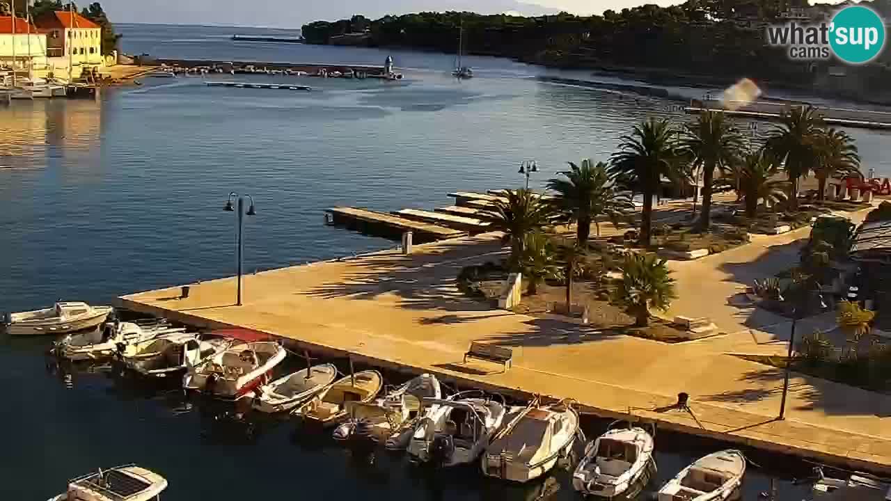 Jelsa vrtljiva spletna kamera otok Hvar – Dalmacija – Hrvaška