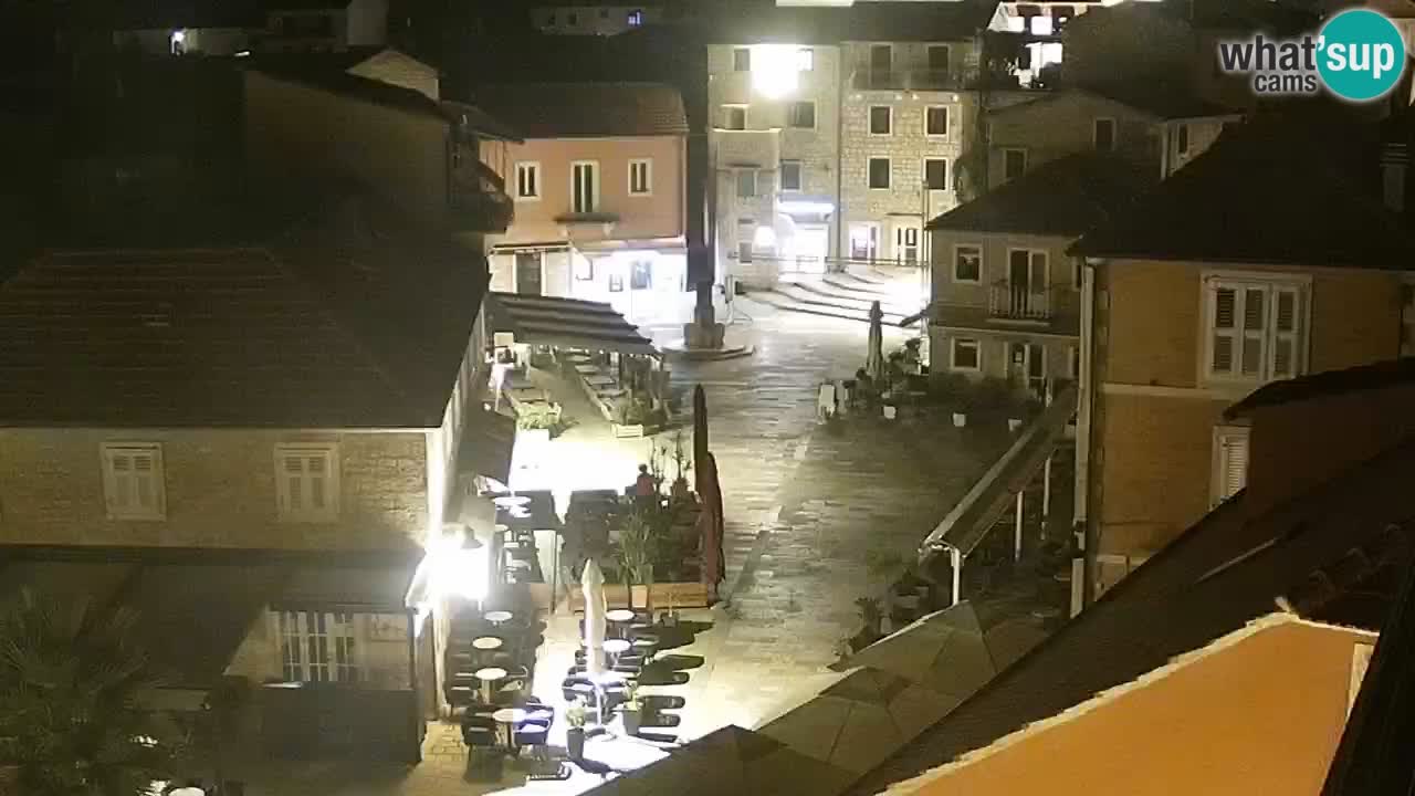 Webcam Jelsa Live motorisée – île de Hvar – Dalmatie – Croatie