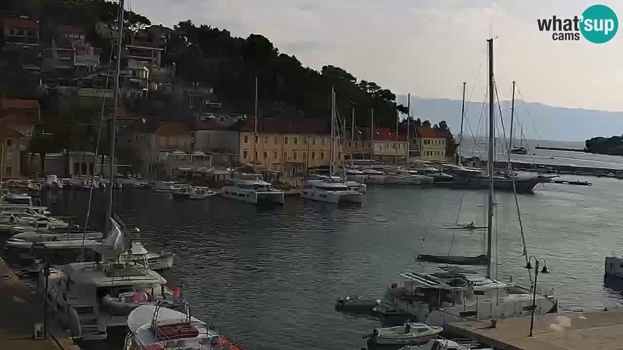 Webcam Jelsa Live motorisée – île de Hvar – Dalmatie – Croatie