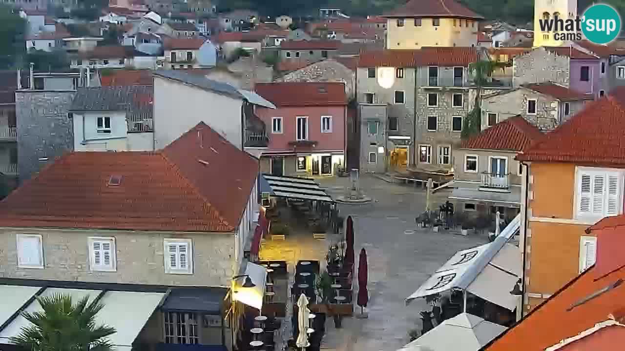 Jelsa Live Webcam motorisiert – Insel Hvar – Dalmatien – Kroatien