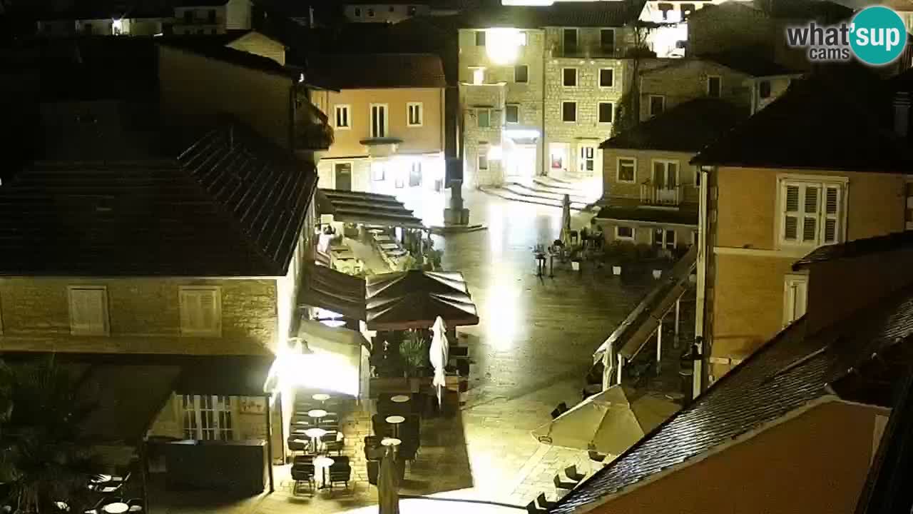 Webcam Jelsa Live motorisée – île de Hvar – Dalmatie – Croatie