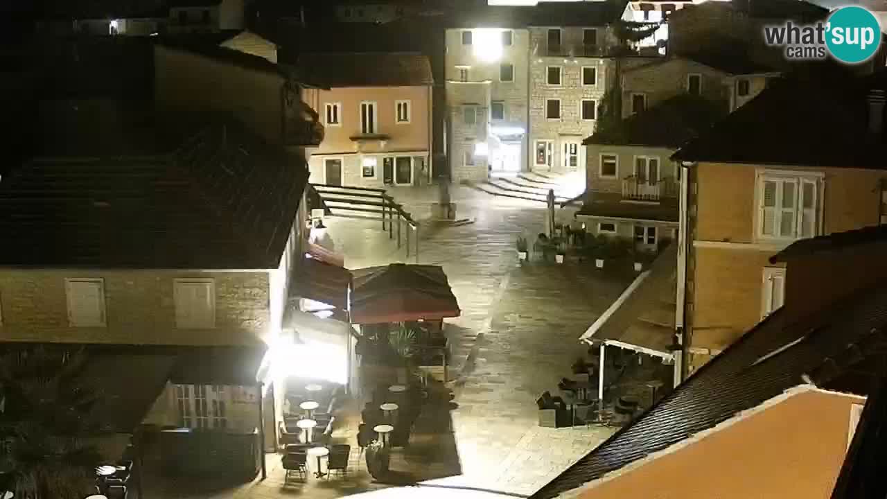 Jelsa camera en vivo Hvar isla