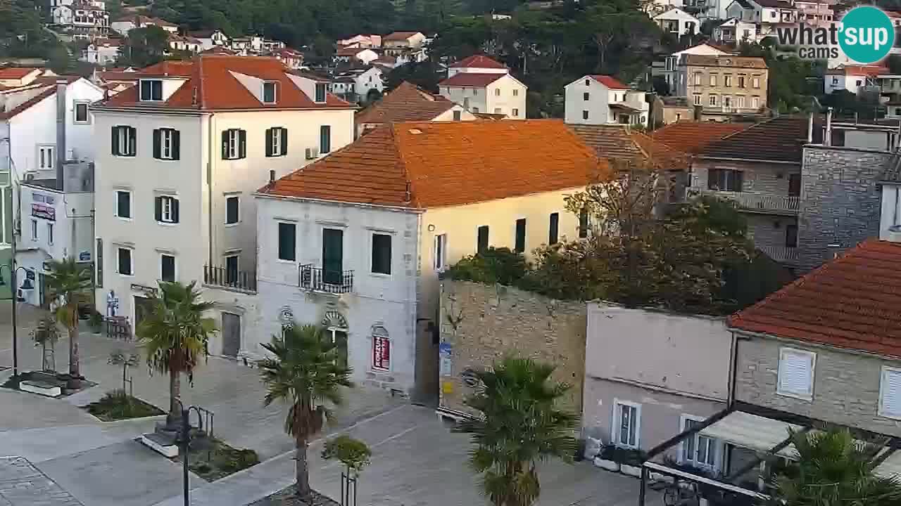 Jelsa Live Webcam motorisiert – Insel Hvar – Dalmatien – Kroatien