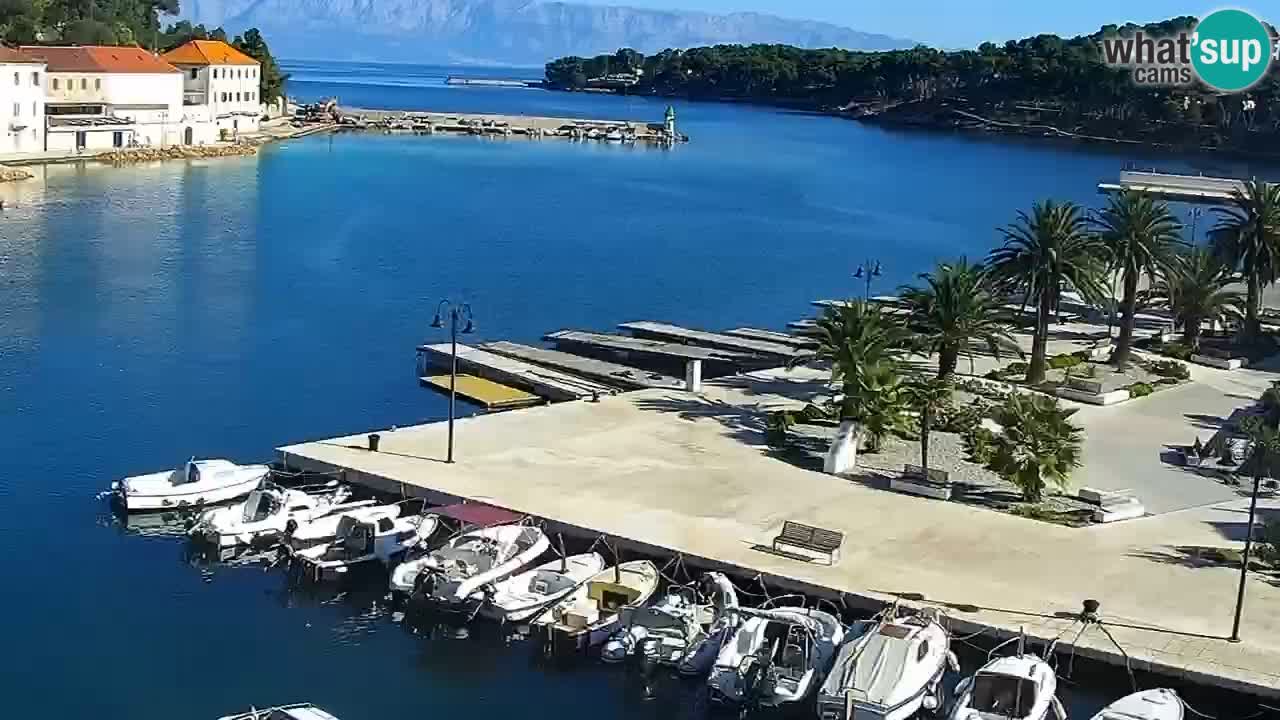 Jelsa vrtljiva spletna kamera otok Hvar – Dalmacija – Hrvaška