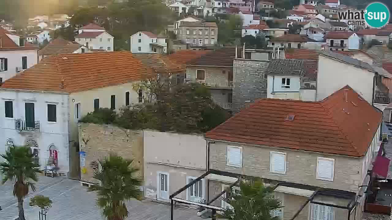 Jelsa web kamera Hvar otok