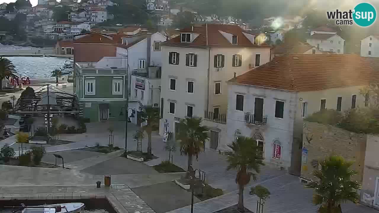 Jelsa vrtljiva spletna kamera otok Hvar – Dalmacija – Hrvaška