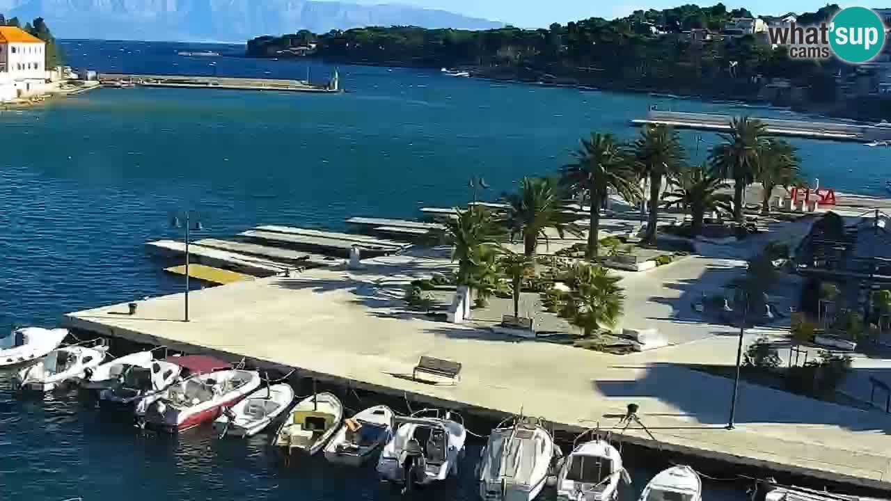 Jelsa spletna kamera Hvar otok