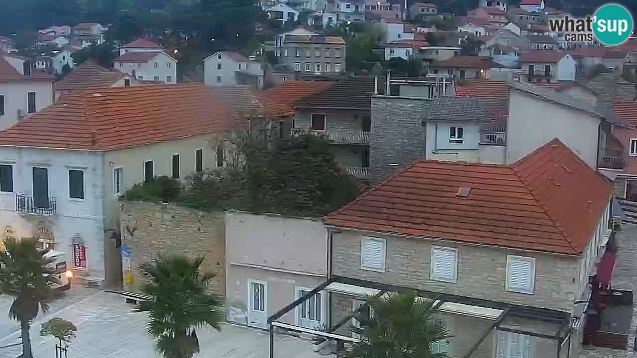 Jelsa spletna kamera Hvar otok