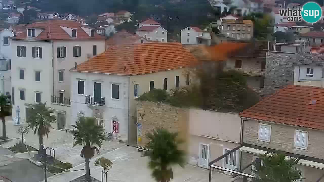 Jelsa web kamera Hvar otok